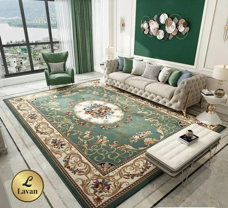 رنگ فرش را با چی ست کنیم؟ فرش باید با مبل ست شود یا پرده؟